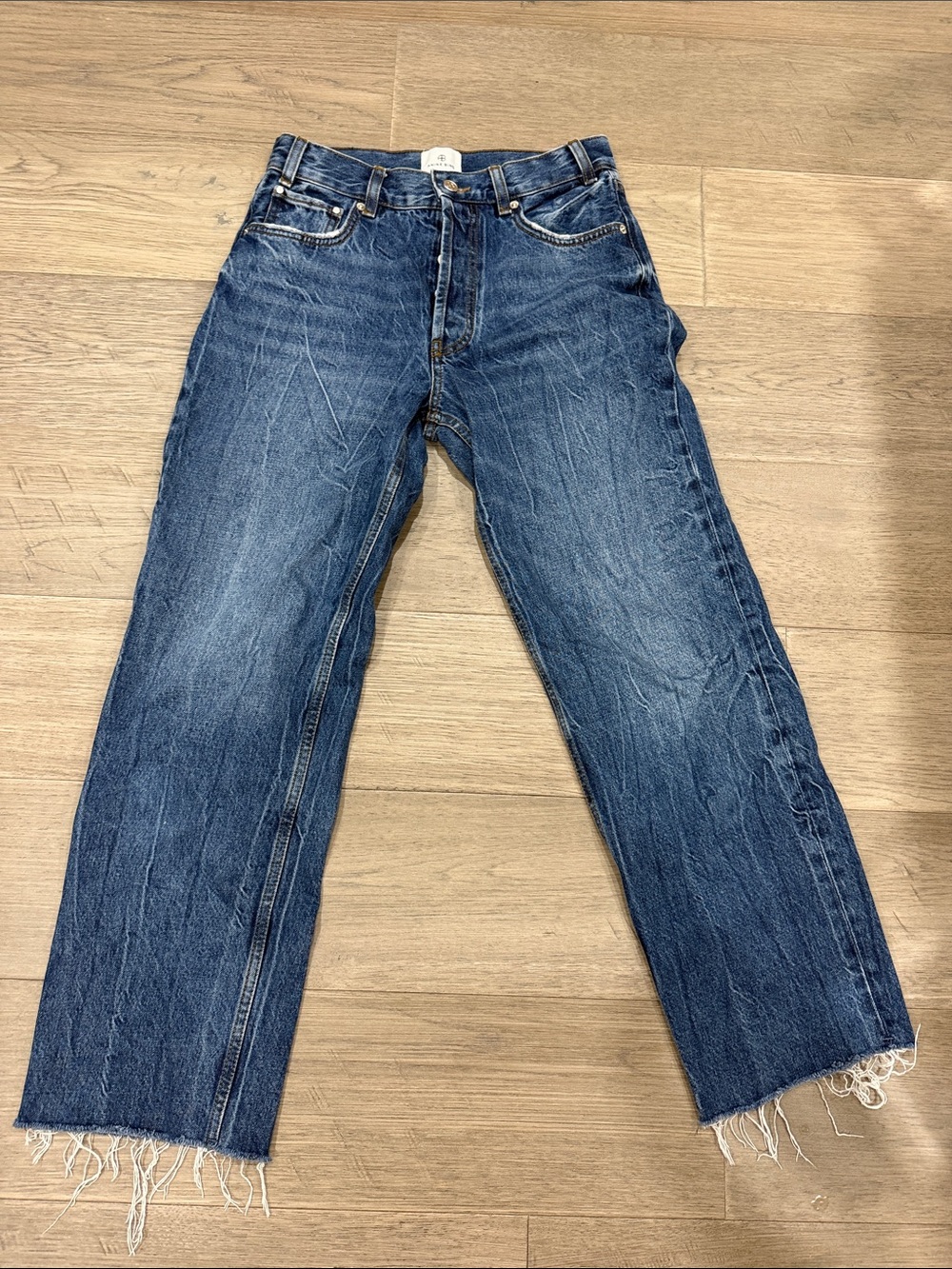 Anine Bing Gavin Style Jeans - Dark wash